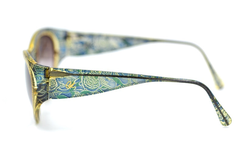 Christian Lacroix 7390 50 Sunglasses. Women's luxury cat-eye sunglasses.