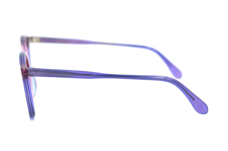 Ciel Connor 12 purple round glasses. Women's vintage glasses.