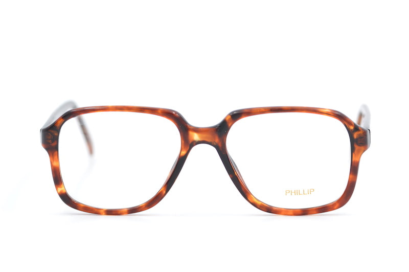 Philip 12 vintage glasses by Conti. Mens retro glasses. Mens square glasses. Mens stylish glasses. Mens reading glasses. 