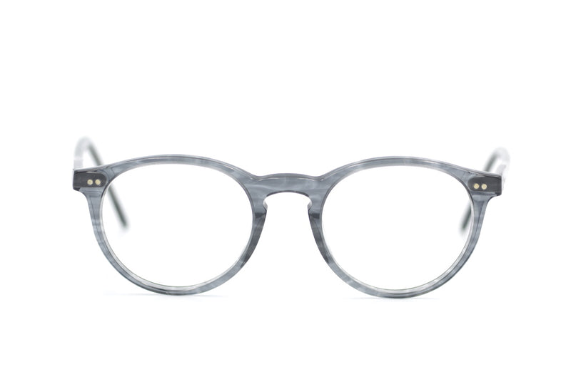 Ralph Lauren Polo 2083 retro glasses. Grey round glasses. Unisex round glasses. 