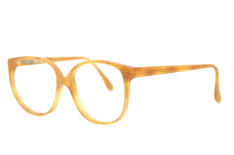 L'AMY Gigi brown vintage glasses. 80s vintage glasses. Women's glasses online UK. Women's square glasses. Women's prescription glasses. 