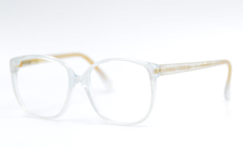 L'AMY gigi pearlescent vintage glasses. 80s vintage glasses. Women's glasses online UK. Women's square glasses. Women's prescription glasses. 