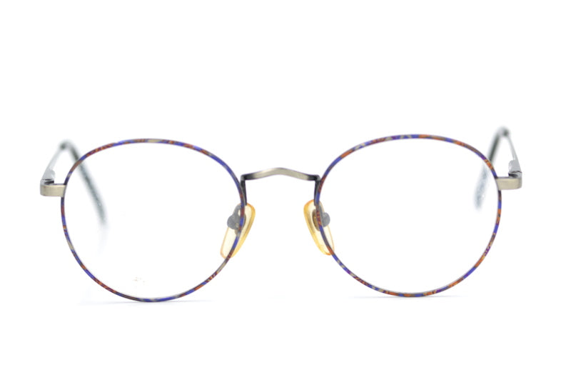 Tom White round vintage glasses. Round retro glasses. Mens round glasses. Women's round glasses. Round prescription glasses. 