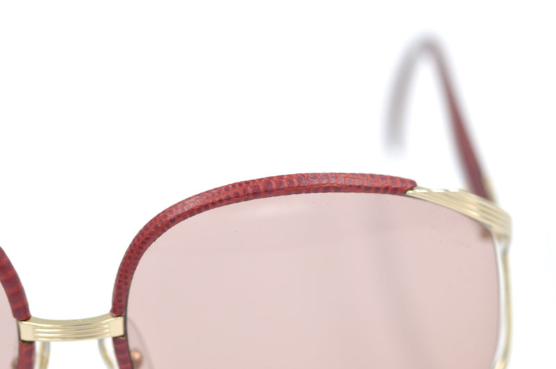 CHRISTIAN DIOR Vintage 2250 Gold & Red Gradient Oversized Sunglasses RX Christian Dior 2250 - Etsy main image 2