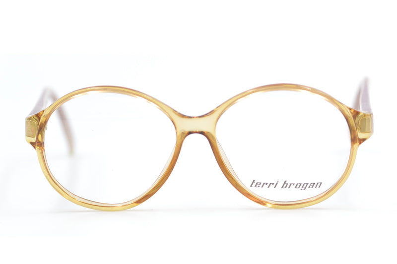 Terri Brogan 8658 vintage glasses. Women's retro vintage glasses. Women's petite glasses. Petite designer glasses. 