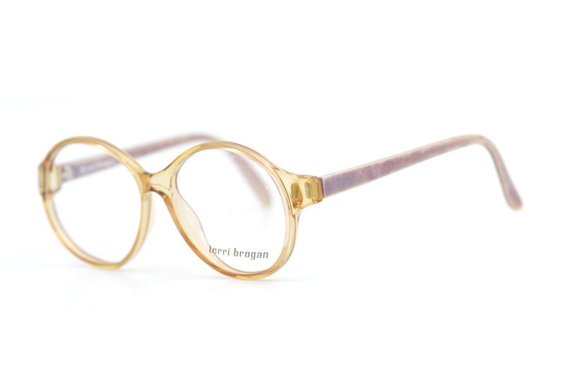 Terri Brogan 8658 vintage glasses. Women's retro vintage glasses. Women's petite glasses. Petite designer glasses. 