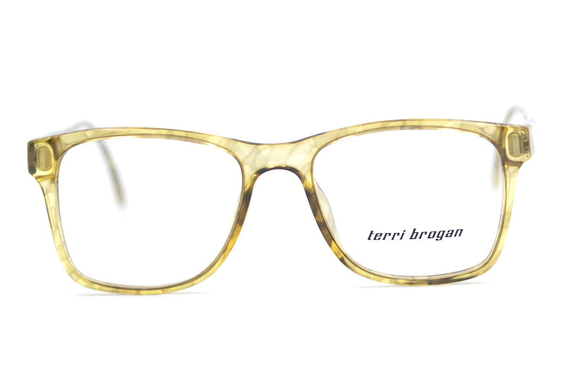 Terri Brogan 8864 vintage glasses. Mens vintage glasses. Mens square glasses. Mens prescription glasses.  Mens designer glasses.