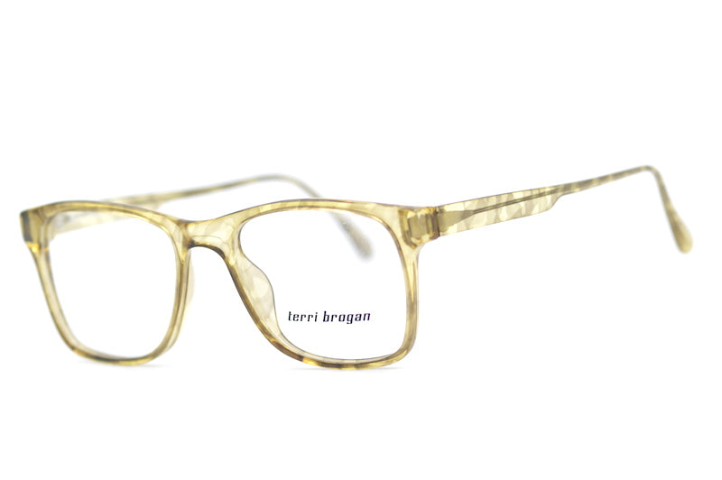 Terri Brogan 8864 vintage glasses. Mens vintage glasses. Mens square glasses. Mens prescription glasses.  Mens designer glasses.