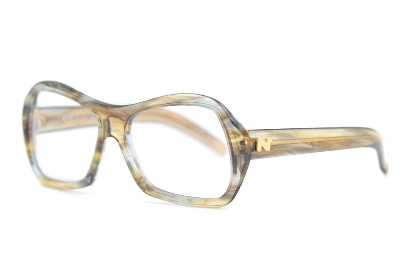Nina Ricci 0102 vintage glasses. 70s Nina Ricci. Mens 70s glasses. Mens vintage glasses. Mens designer vintage glasses. Mens retro glasses. 