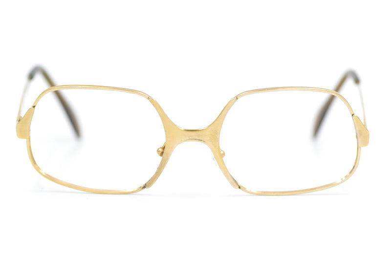 Menrad 3940 vintage glasses. Menrad glasses. 70s vintage glasses. Gold 70s glasses. 