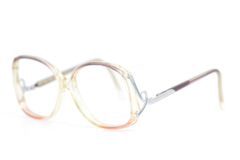 Meg vintage glasses. Retro vintage glasses. 80s vintage glasses. 80s eyeglasses. Glasses online UK. 