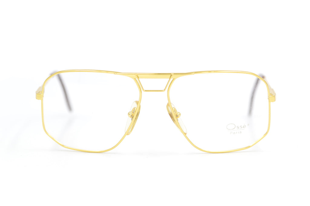 Osse 4570 vintage glasses. Osse vintage eyewear. 80s vintage aviators. 80s vintage glasses. Mens 80s aviators. Gold aviator glasses. 