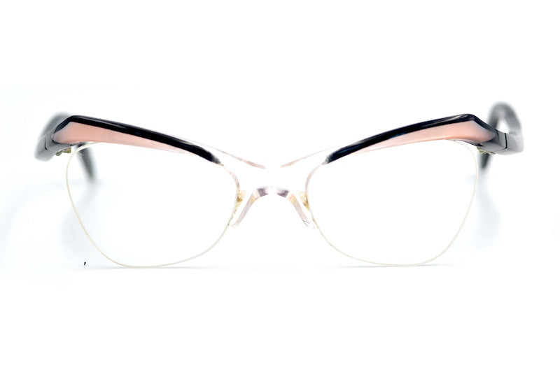 Doris 50s cat-eye women's perspex glasses. 