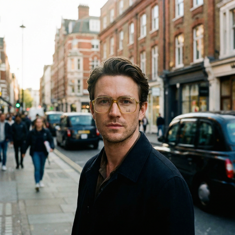 Dunhill 6108 mens vintage glasses. Mens oversized glasses. Mens large glasses. Mens designer glasses. Dunhill glasses. Mens Dunhill glasses. 