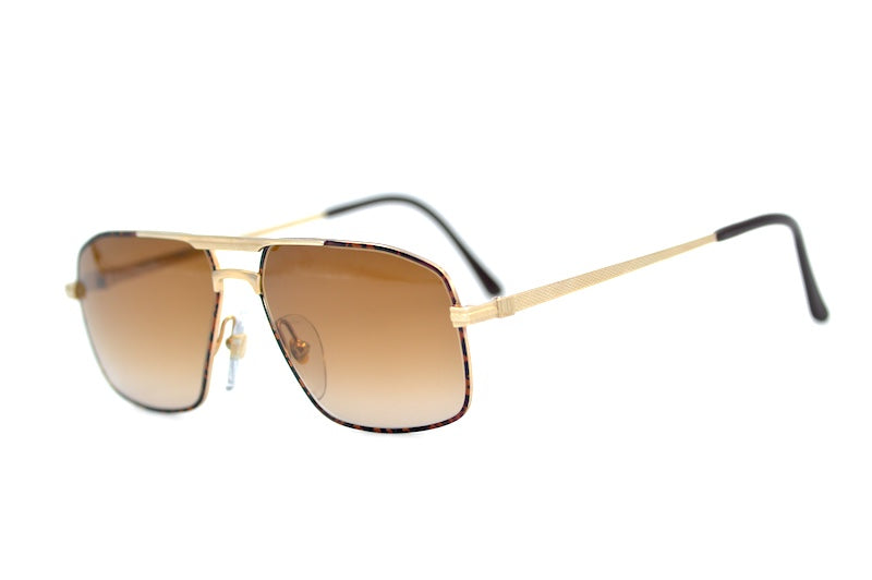 Dunhill 6138 Vintage Designer Sunglasses. Luxury sunglasses. Men's vintage sunglasses. Stylish sunglasses. Brad Pitt F1 movie style sunglasses.