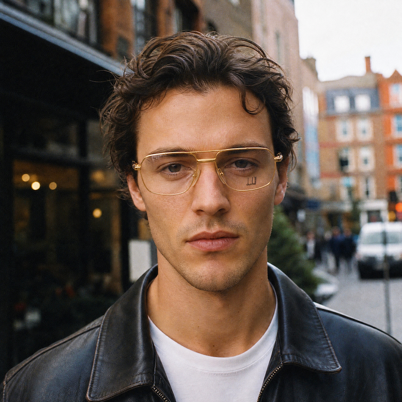Dunhill 6193 men's rare vintage luxury glasses