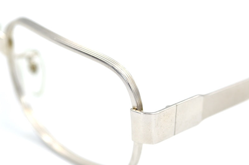 Edgar by Selecta men's 70s vintage silver glasses. 