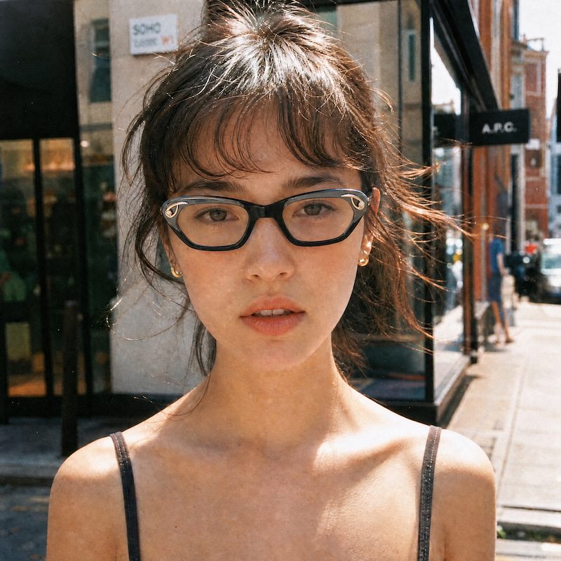 Ellen women's petite cat-eye vintage glasses