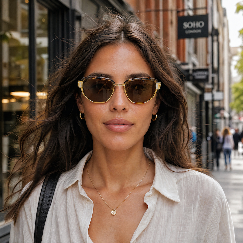 Enrique Loewe Knappe Athena Women's Luxury Sunglasses