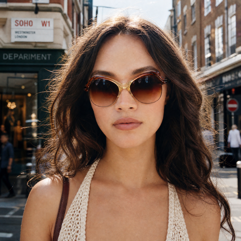 Fantasy Women's 70s Vintage Sunglasses