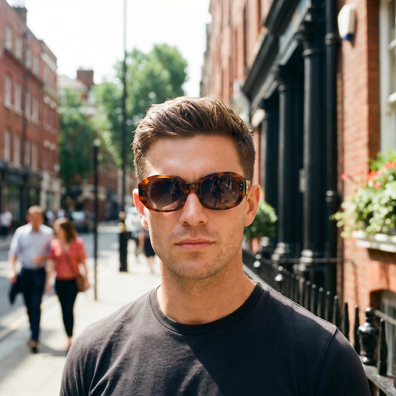 Bloody Large Michael Caine Style Inspired Vintage Sunglasses. 