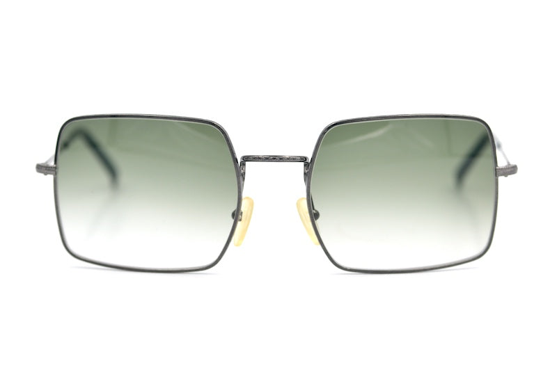 Gianfranco Ferre 531 green square vintage sunglasses.