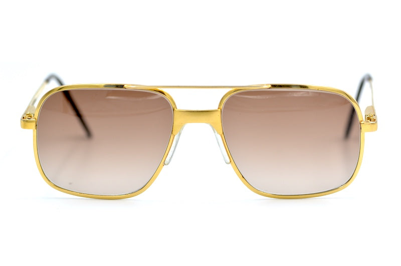 Goya men's 70s vintage sunglasses. F1 style Brad Pitt sunglasses.