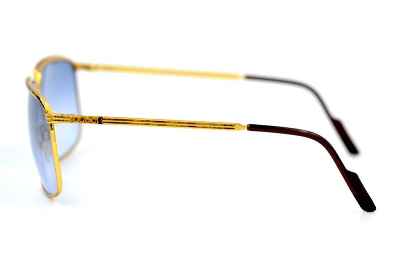 Gucci 1214 Vintage Sunglasses. Vintage Gucci sunglasses. Men's Gucci sunglasses. Prescription Gucci sunglasses. Blue lens sunglasses.