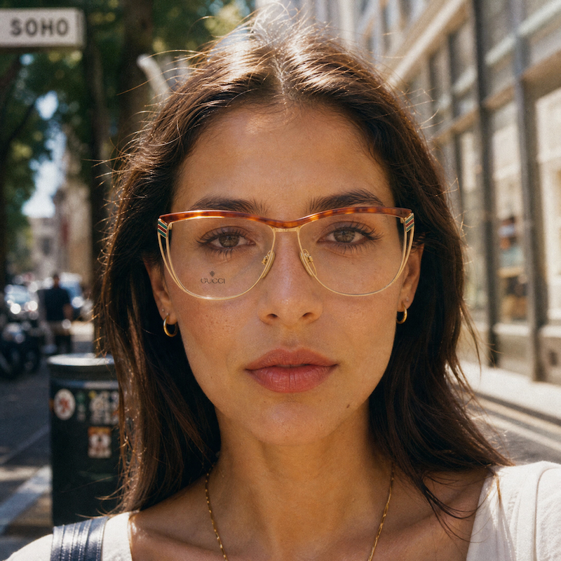 Gucci 2300 Women's vintage glasses. 