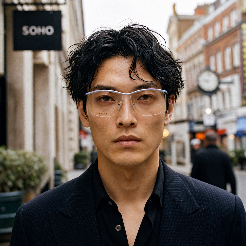 Gucci 2242 Men's Vintage Oversized Glasses
