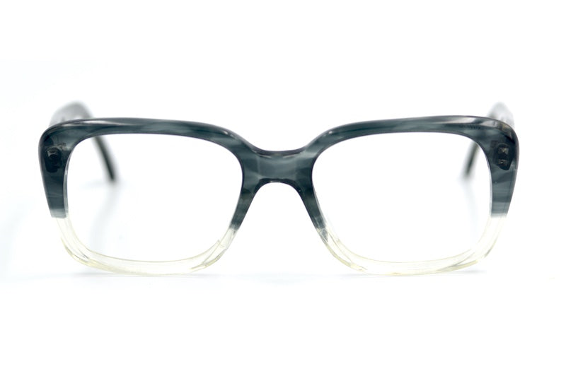 Hadley Zed vintage glasess. Men's vintage glasses. Men's 60s glasses. Men's mod glasses. Retro vintage glasses.  Grey square vintage glasses. 