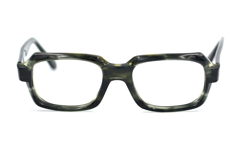 Hurricane 70s Men's Rectangular Vintage Glasses