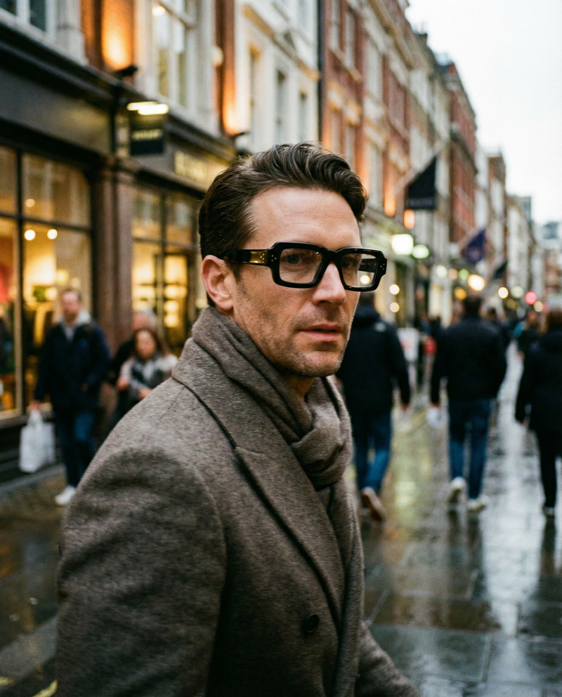 Ipcress Glasses C1. Harry Palmer Glasses.  The Ipcress File glasses. Michael Caine style inspired glasses.