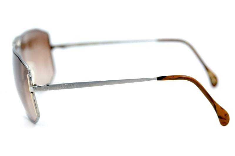 Jaguar 723 650 Sunglasses. Brad Pitt, Cliff Booth style aviator sunglasses. 