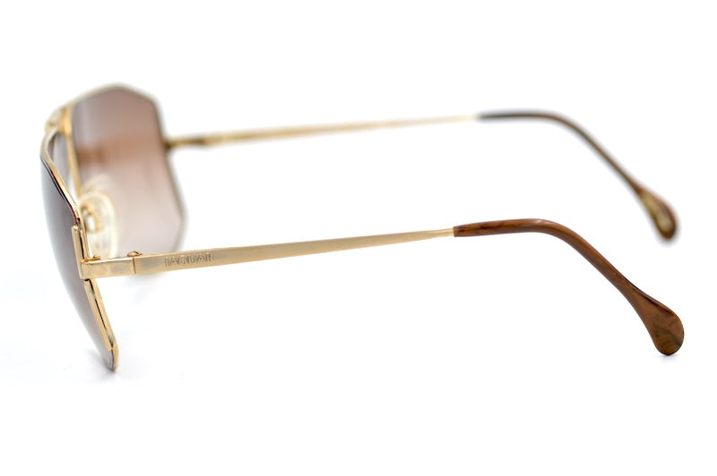 Jaguar 723 vintage aviator sunglasses. Brad Pitt, Cliff Booth style aviator sunglasses. 