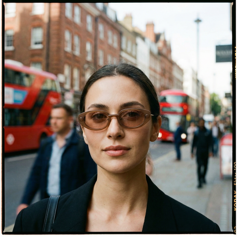 JPG 56-7205 Glasses with Sun clip. JPG sunglasses. Vintage JPG . Vintage Jean Paul Gaultier. 