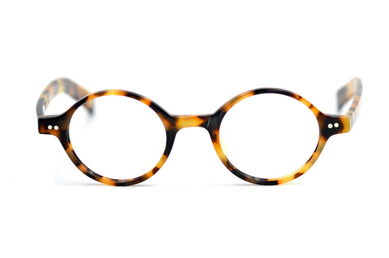 John Lennon 10B round glasses. Men's 40s style round glasses. 