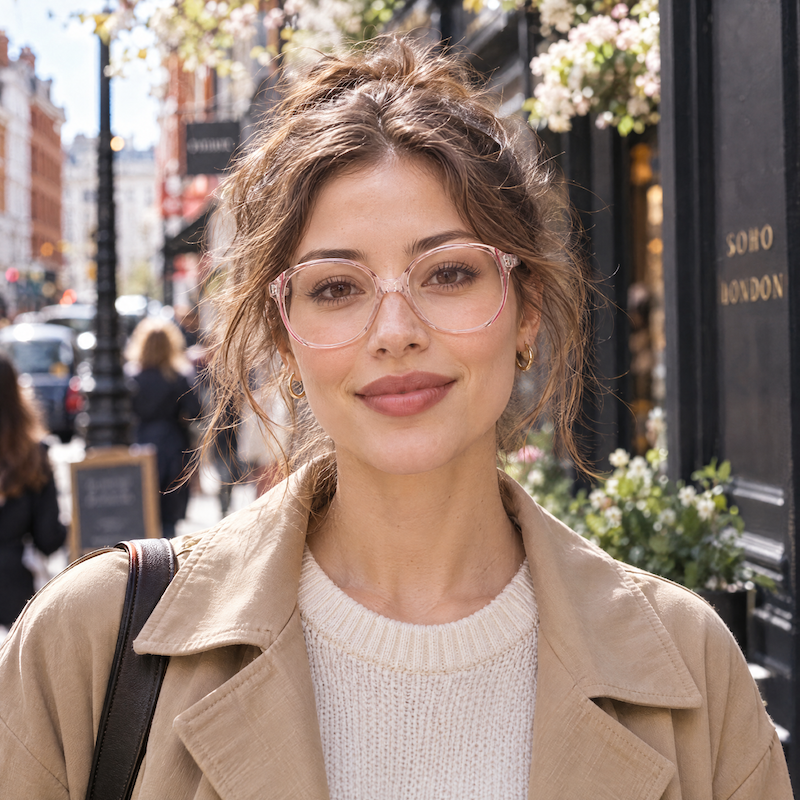 Judith by Pennine 1980s style women's oversized vintage glasses