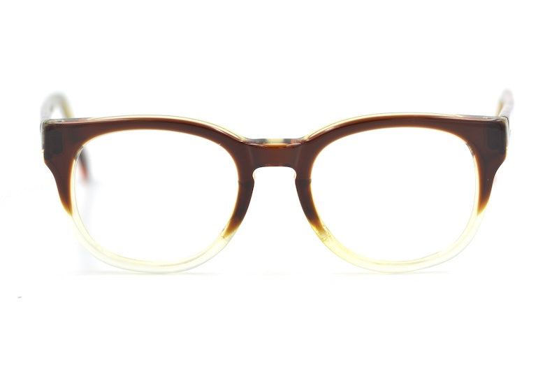 Kelvin brown fade men's 70s vintage glasses. 