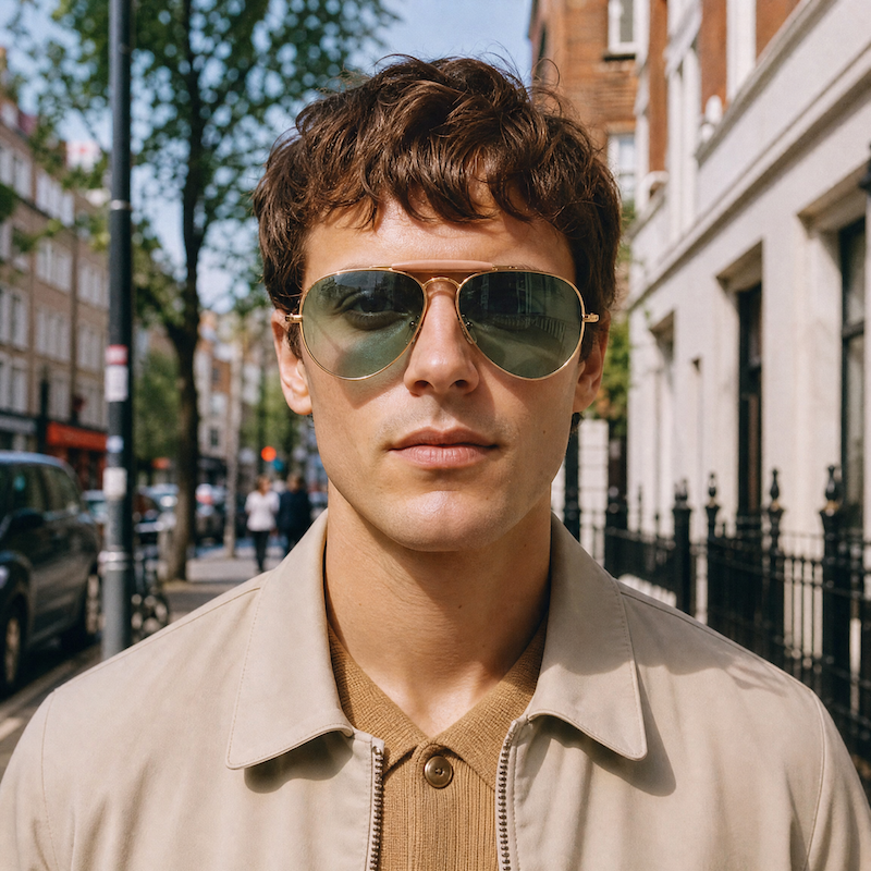 Top Gun Maverick Sunglasses Style. L'AMY Adam G15 Aviator Sunglasses. Top Cruise Sunglasses.