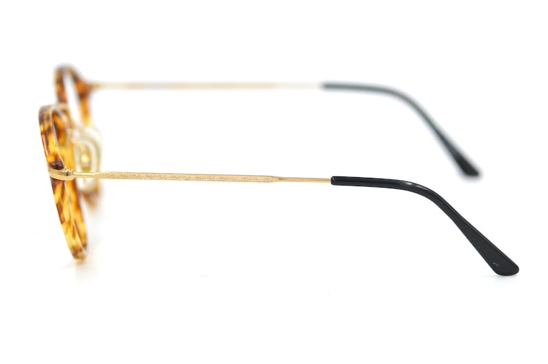 L'AMY Critic Men's 40s Style Round Vintage Glasses.
