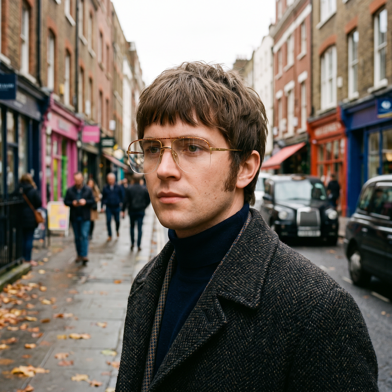 Lacoste 707 American Hustle Oversized Aviator Glasses