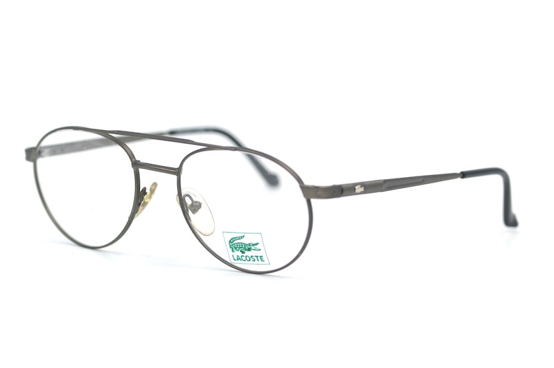 Lacoste 7101 Vintage Aviator Round Glasses