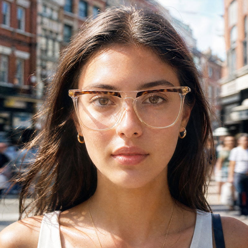 Laura Biagiotti  V79 vintage glasses. Women's oversized glasses. Stylish vintage eyewear.
