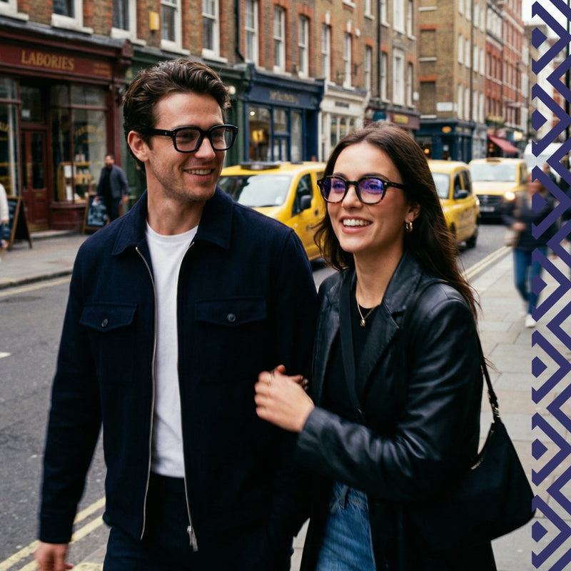 Retro Spectacle Prescription Glasess and Sunglasses