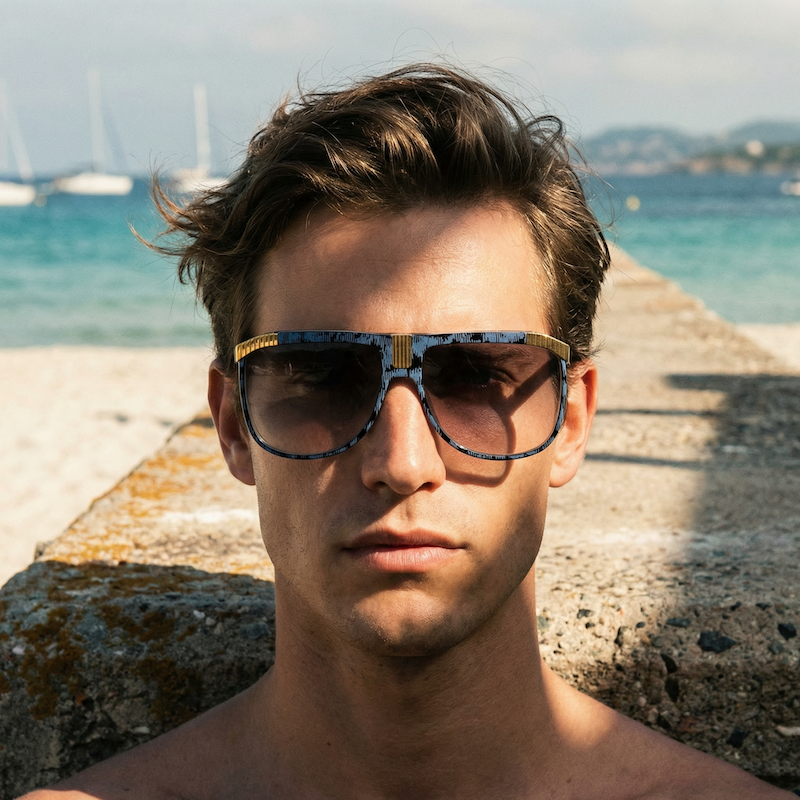 Maga Design 4012 Vintage Sunglasses. Men's stylish vintage sunglasses.