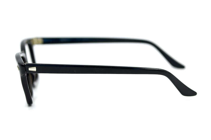 Mantor Scots Prince 1950s Black Square Vintage Glasses