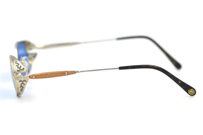 Matsuda 10608 90s Vintage Sunglasses | Steampunk Vintage