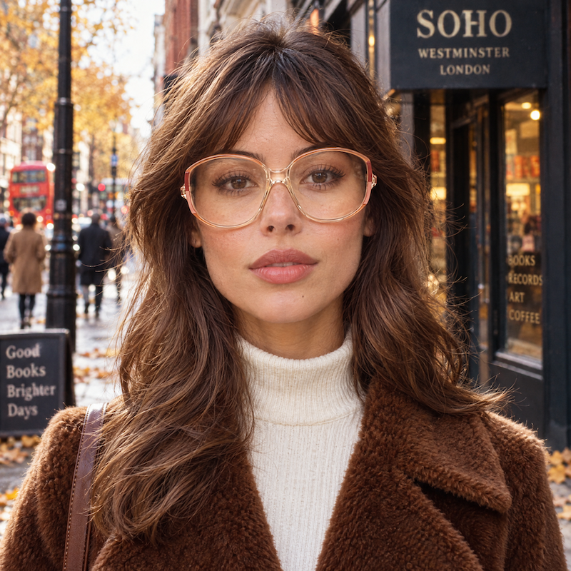 Mayfair 112 1980 Women's Oversized Glasses
