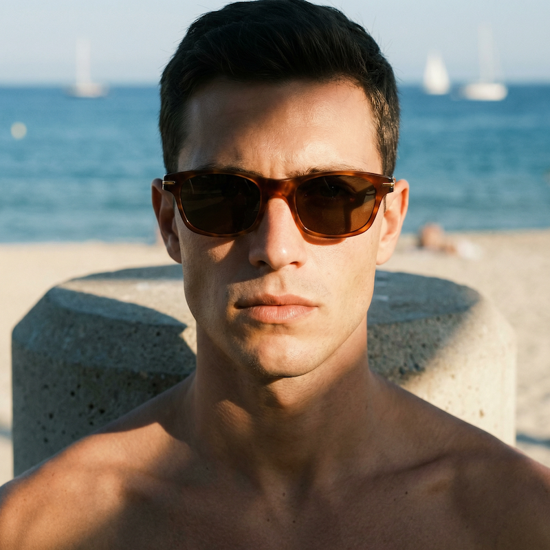 YSL 6551 sunglasses. Men's vintage Sunglasses. Men's designer sunglasses. Men's prescription sunglasses. Men's YSL sunglasses. Men's Saint Laurent sunglasses. 